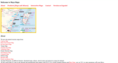 Desktop Screenshot of mayamaps.com